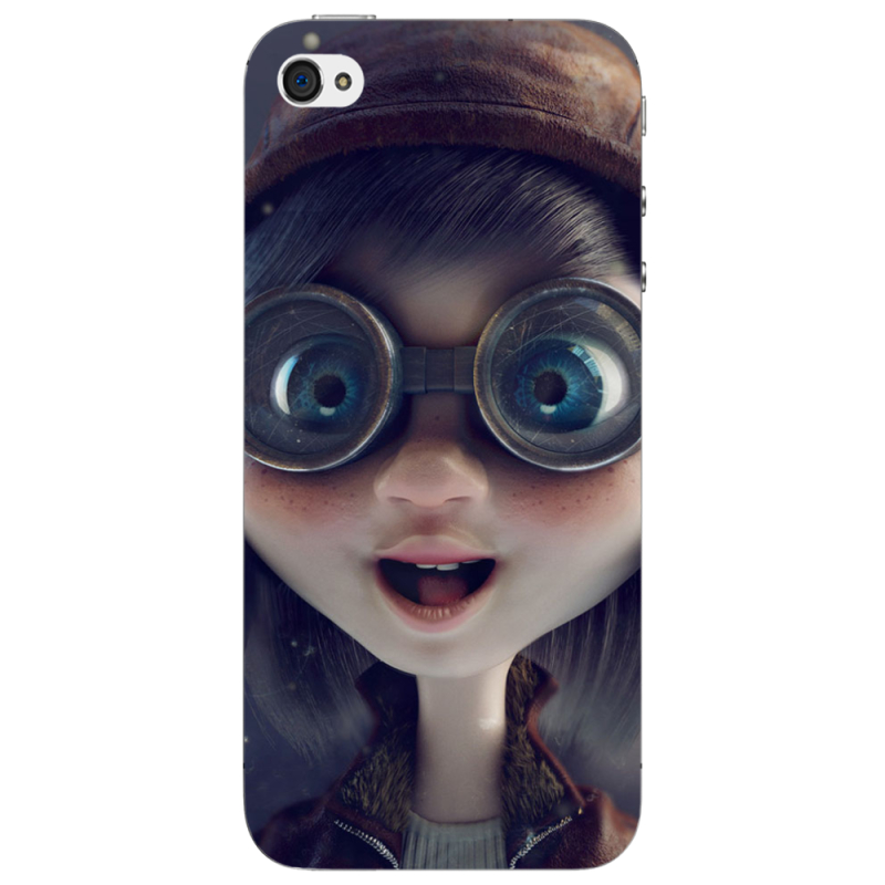 Чехол Uprint Apple iPhone 4 Blue Eyes