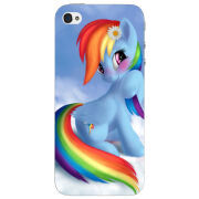 Чехол Uprint Apple iPhone 4 My Little Pony Rainbow Dash
