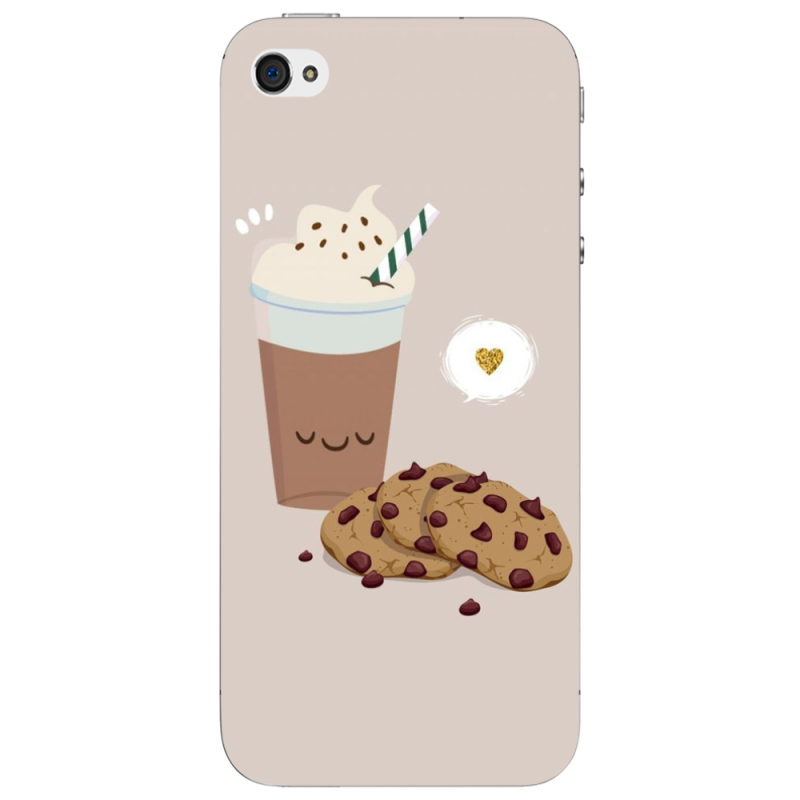 Чехол Uprint Apple iPhone 4 Love Cookies