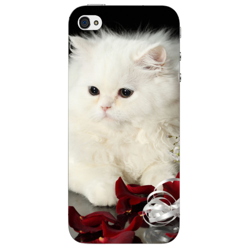 Чехол Uprint Apple iPhone 4 Fluffy Cat