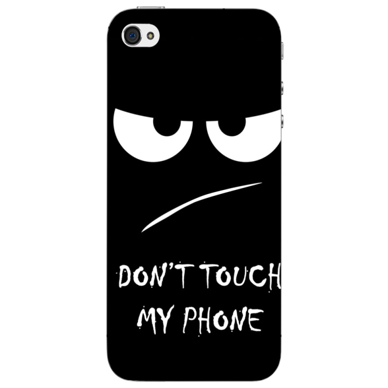 Чехол Uprint Apple iPhone 4 Don't Touch my Phone