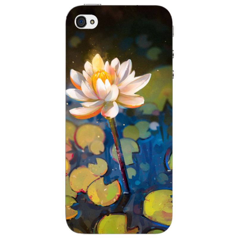 Чехол Uprint Apple iPhone 4 Waterlily