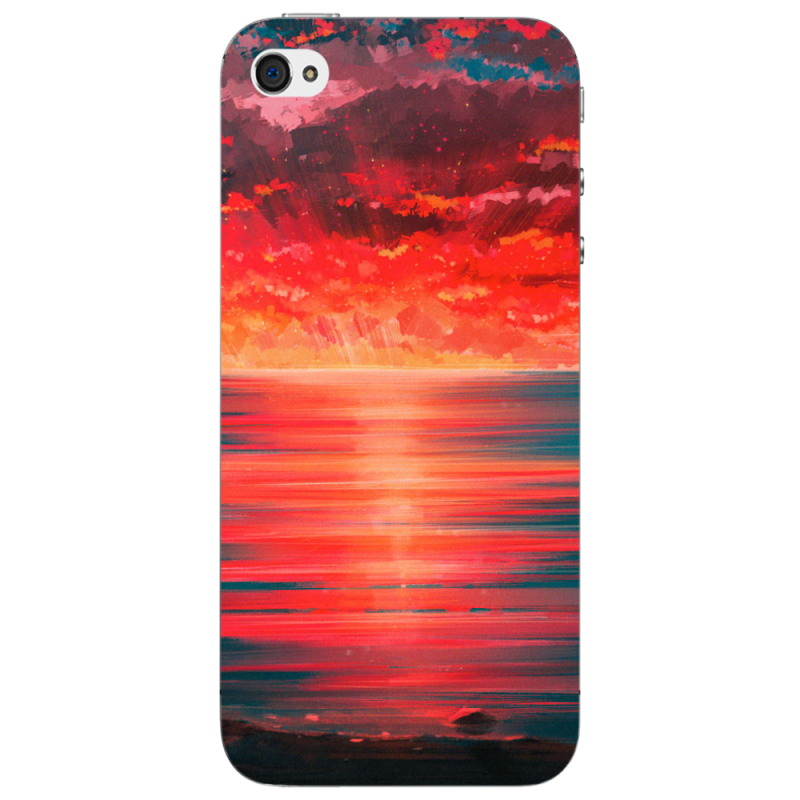 Чехол Uprint Apple iPhone 4 Seaside b