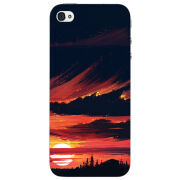 Чехол Uprint Apple iPhone 4 Sundown