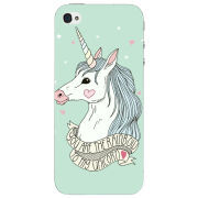 Чехол Uprint Apple iPhone 4 My Unicorn