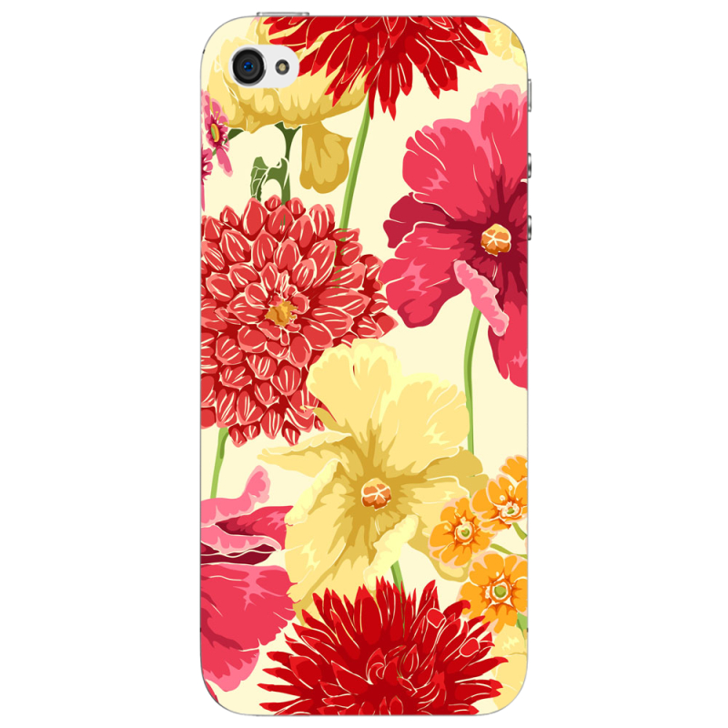 Чехол Uprint Apple iPhone 4 Flower Bed