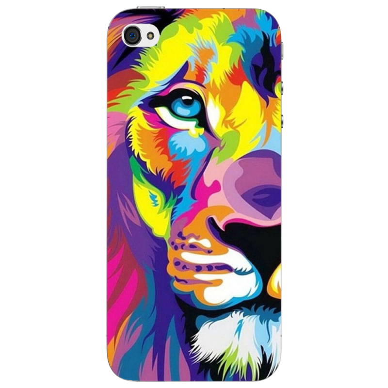 Чехол Uprint Apple iPhone 4 Frilly Lion