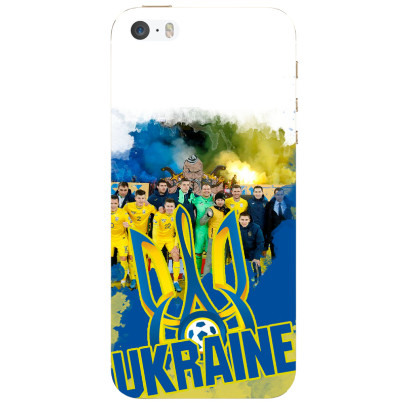Чехол Uprint Apple iPhone 5 Ukraine national team