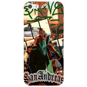 Чехол Uprint Apple iPhone 5 GTA San Andreas