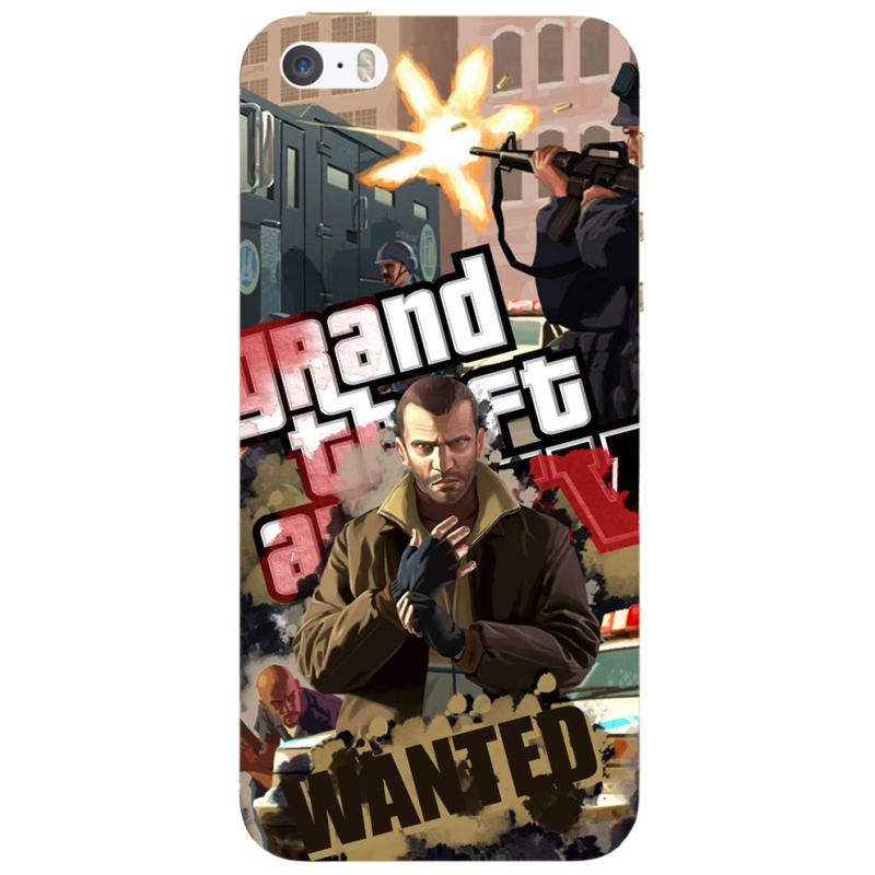 Чехол Uprint Apple iPhone 5 GTA 4