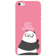 Чехол Uprint Apple iPhone 5 Dont Touch My Phone Panda