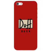 Чехол Uprint Apple iPhone 5 Duff beer