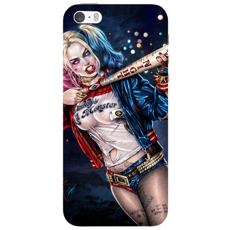 Чехол Uprint Apple iPhone 5 Harley Quinn