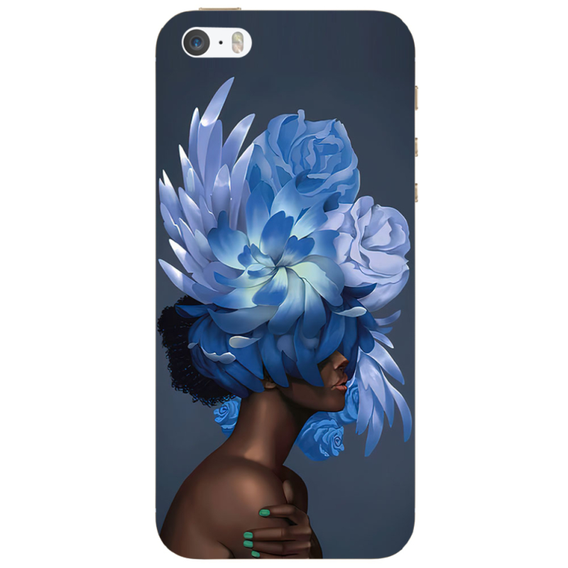 Чехол Uprint Apple iPhone 5 Exquisite Blue Flowers