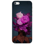 Чехол Uprint Apple iPhone 5 Exquisite Purple Flowers