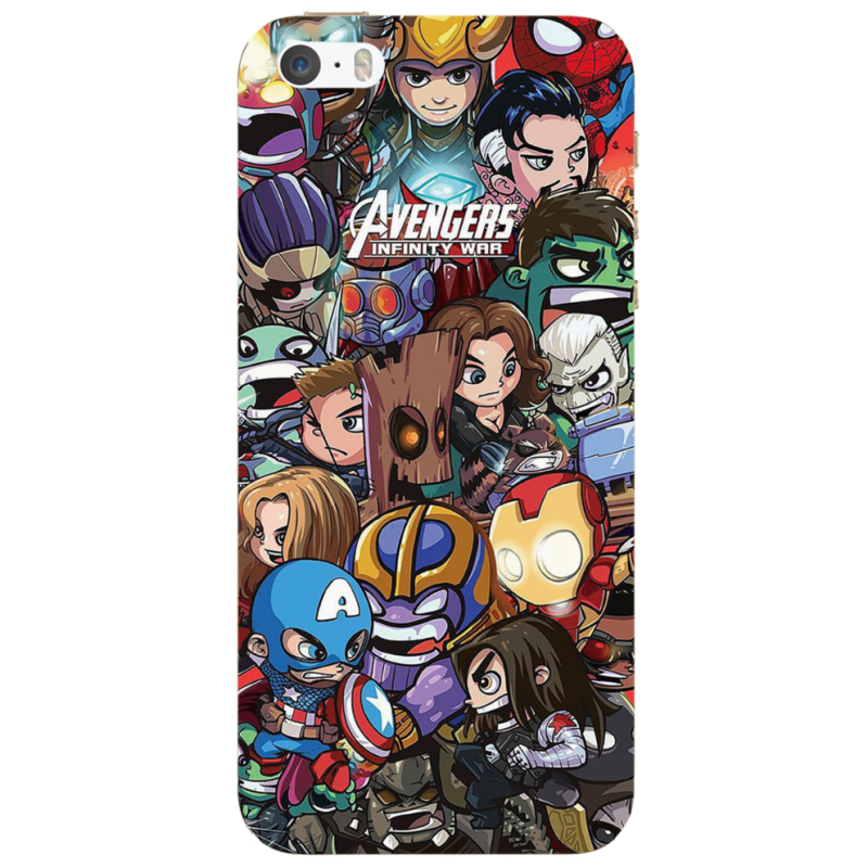 Чехол Uprint Apple iPhone 5 Avengers Infinity War