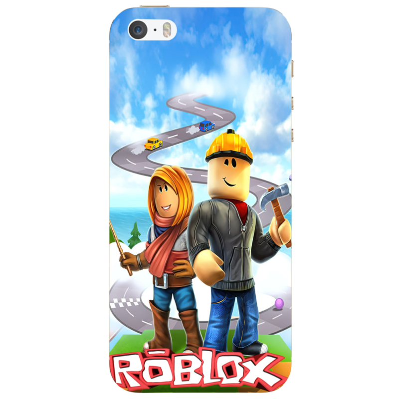 Чехол Uprint Apple iPhone 5 Roblox Білдерман