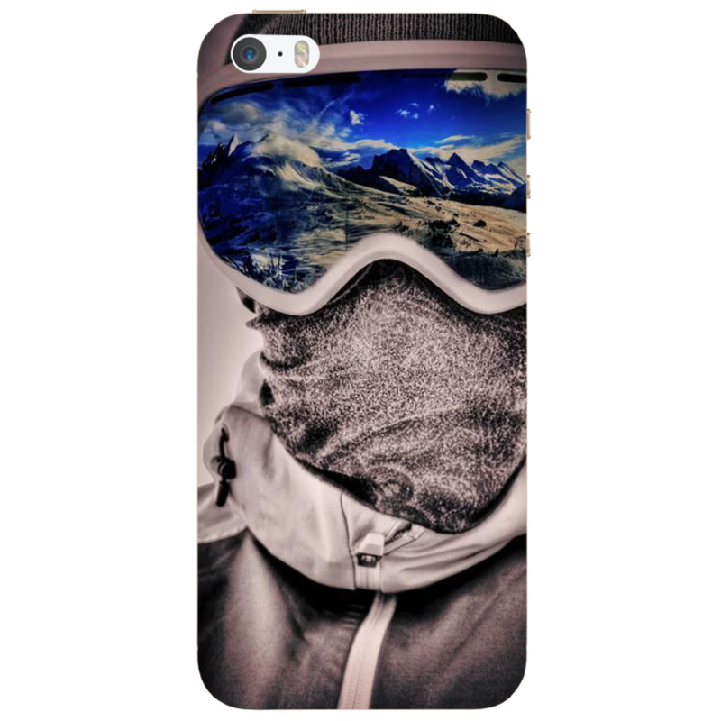 Чехол Uprint Apple iPhone 5 snowboarder