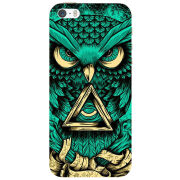 Чехол Uprint Apple iPhone 5 Masonic Owl