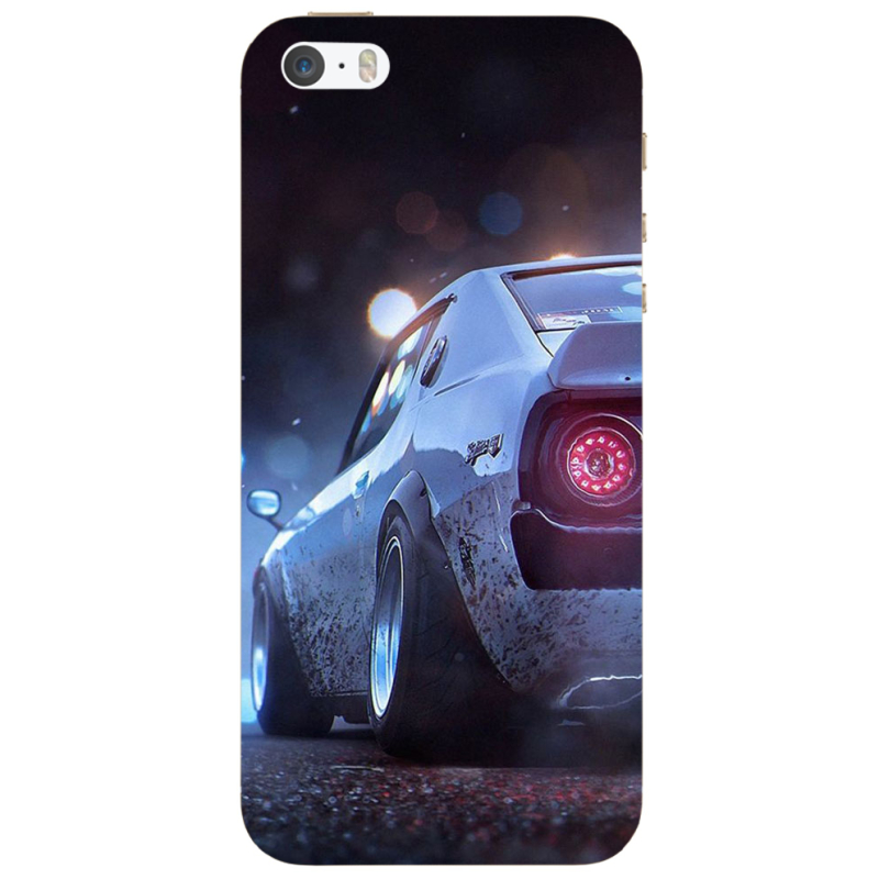 Чехол Uprint Apple iPhone 5 Silver Car