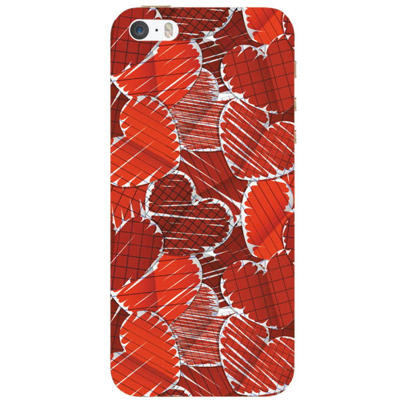 Чехол Uprint Apple iPhone 5 Heart Strings