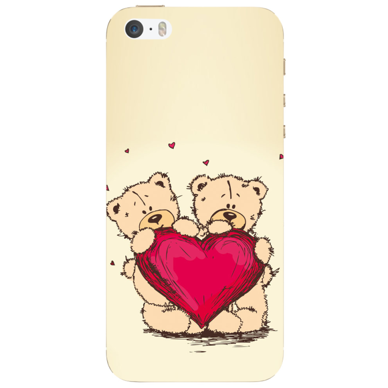 Чехол Uprint Apple iPhone 5 Teddy Bear Love