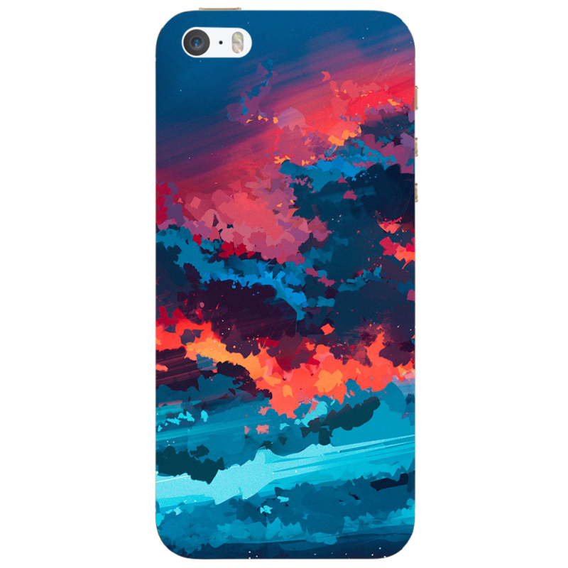 Чехол Uprint Apple iPhone 5 Thunderclouds