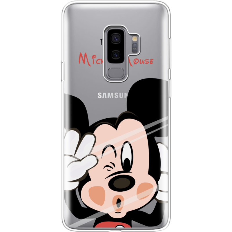 Прозрачный чехол Uprint Samsung G965 Galaxy S9 Plus Mister M