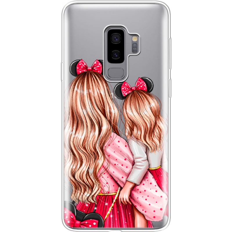 Прозрачный чехол Uprint Samsung G965 Galaxy S9 Plus Mouse Girls