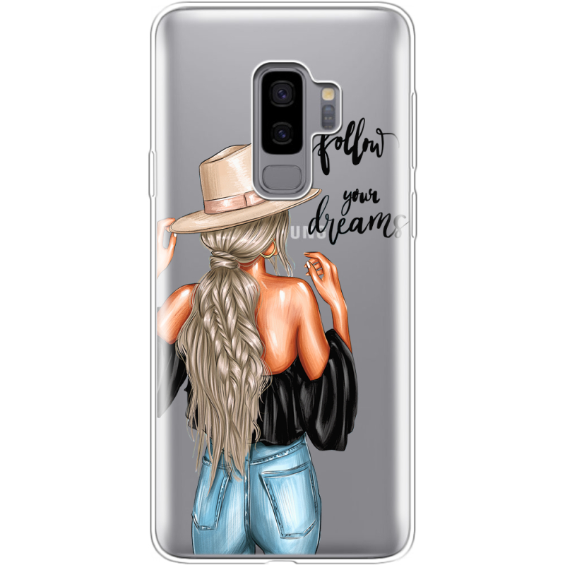 Прозрачный чехол Uprint Samsung G965 Galaxy S9 Plus Follow Your Dreams