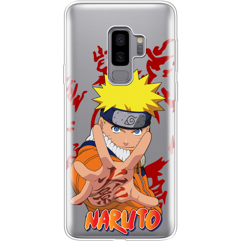 Прозрачный чехол Uprint Samsung G965 Galaxy S9 Plus Naruto