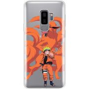 Прозрачный чехол Uprint Samsung G965 Galaxy S9 Plus Naruto and Kurama