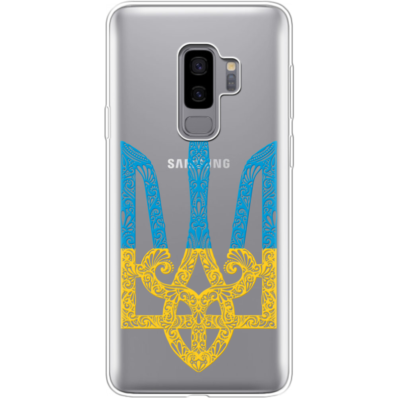 Прозрачный чехол Uprint Samsung G965 Galaxy S9 Plus Gold Trident