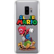 Прозрачный чехол Uprint Samsung G965 Galaxy S9 Plus Super Mario