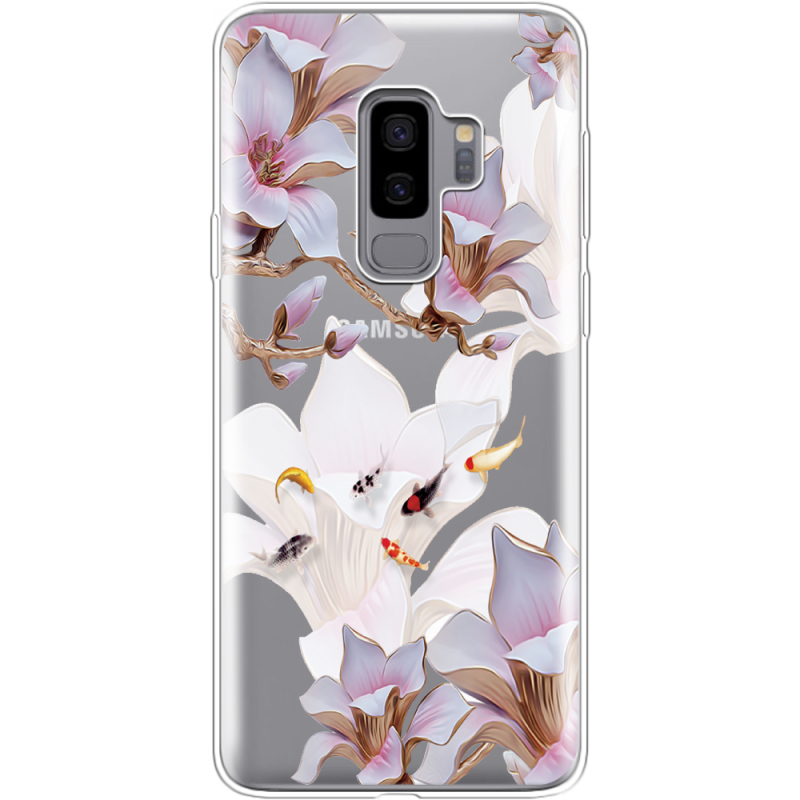 Прозрачный чехол Uprint Samsung G965 Galaxy S9 Plus Chinese Magnolia