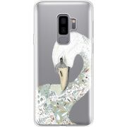 Прозрачный чехол Uprint Samsung G965 Galaxy S9 Plus Swan