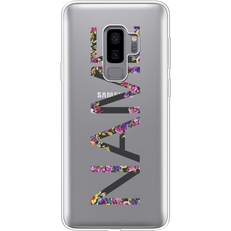 Прозрачный чехол Uprint Samsung G965 Galaxy S9 Plus Именной