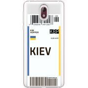 Прозрачный чехол Uprint Nokia 3.1 Ticket Kiev