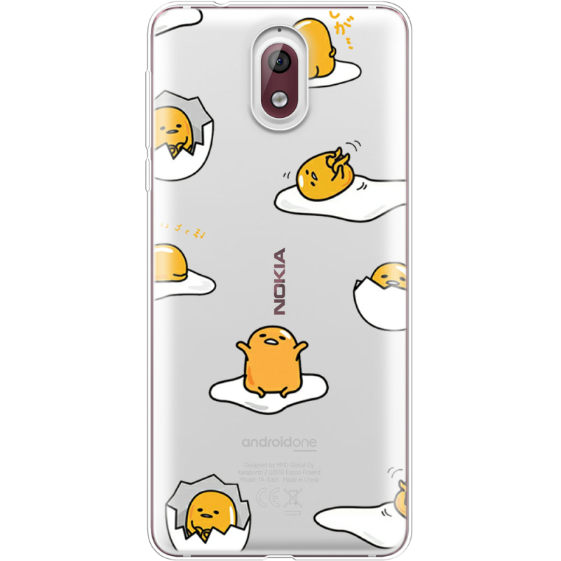 Прозрачный чехол Uprint Nokia 3.1 Gudetama