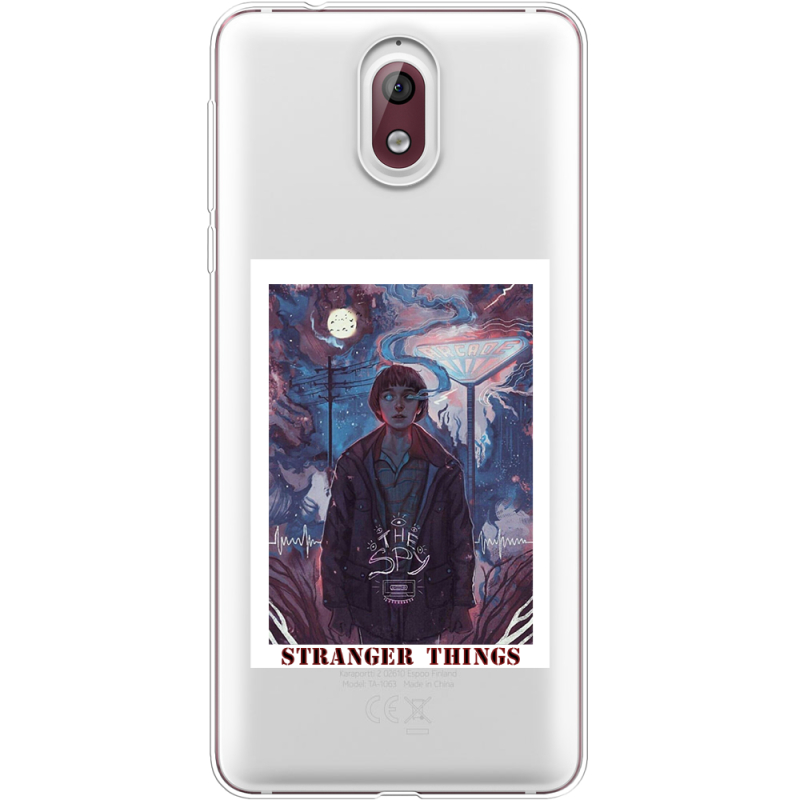 Прозрачный чехол Uprint Nokia 3.1 Stranger Things