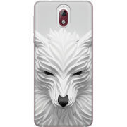 Чехол Uprint Nokia 3.1 White Wolf