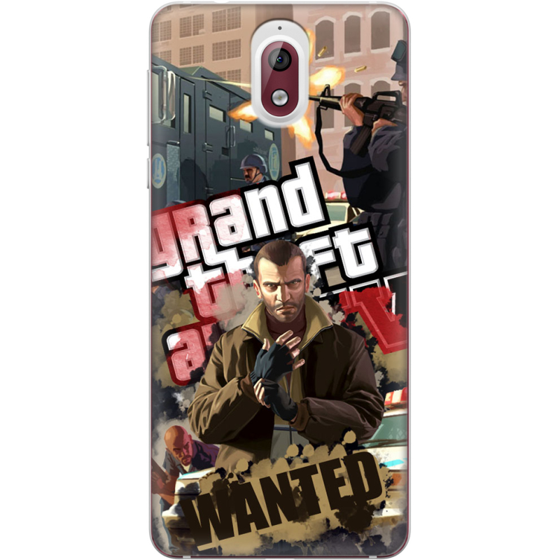 Чехол Uprint Nokia 3.1 GTA 4