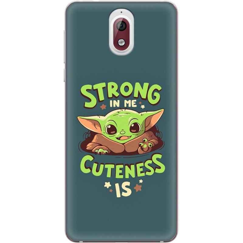 Чехол Uprint Nokia 3.1 Strong in me Cuteness is