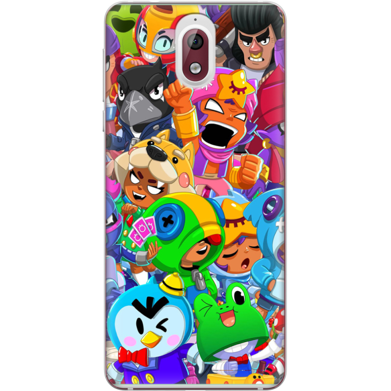 Чехол Uprint Nokia 3.1 friends brawl stars