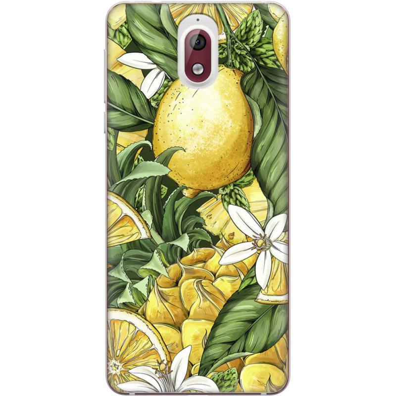 Чехол Uprint Nokia 3.1 Lemon Pattern