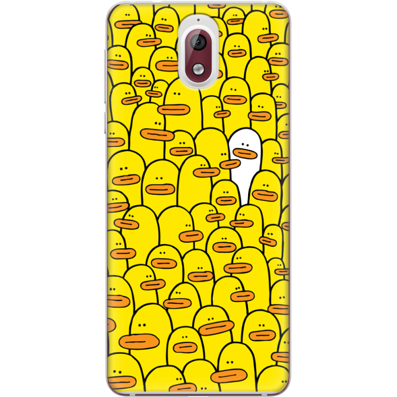 Чехол Uprint Nokia 3.1 Yellow Ducklings