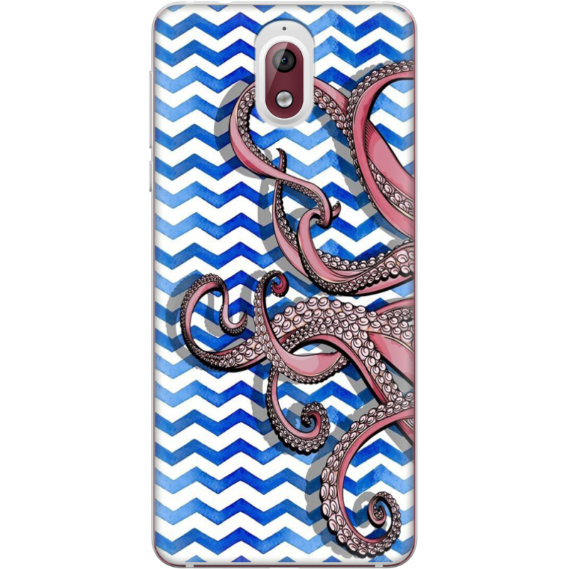 Чехол Uprint Nokia 3.1 Sea Tentacles