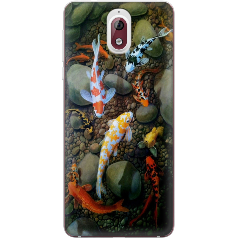 Чехол Uprint Nokia 3.1 Underwater Koi