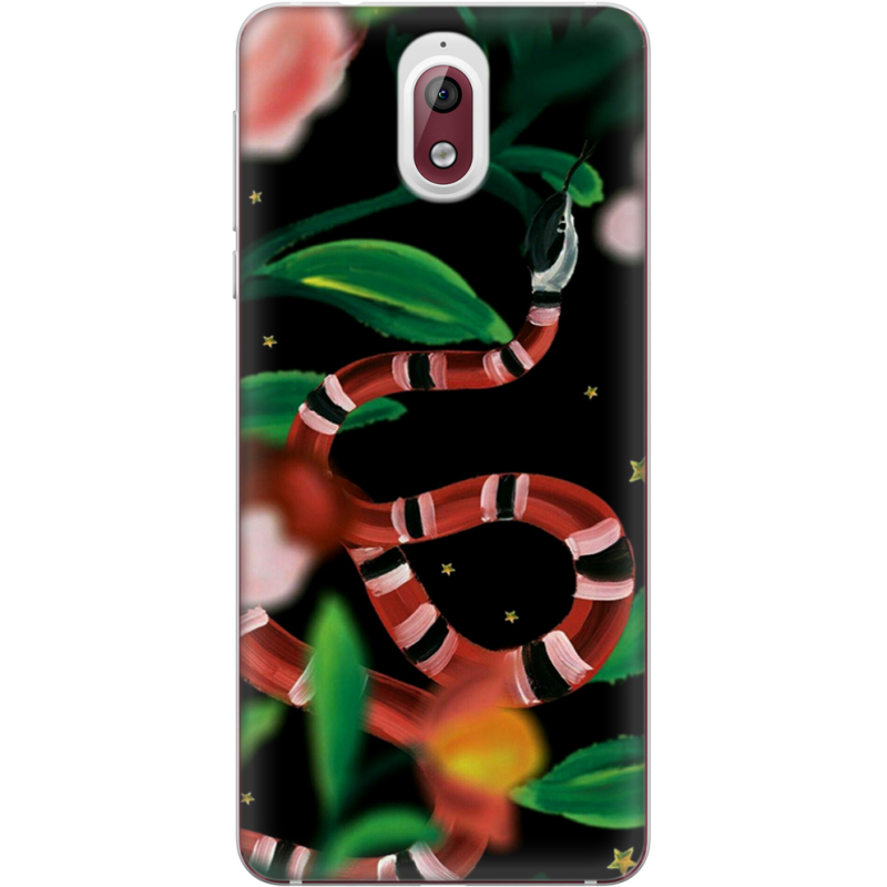 Чехол Uprint Nokia 3.1 Red Snake