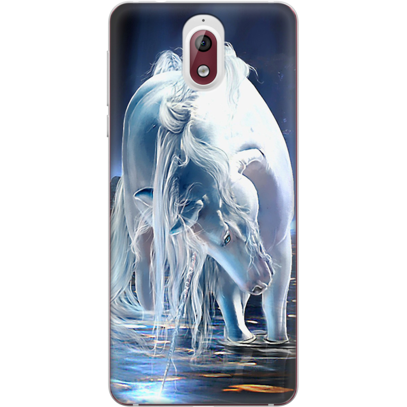 Чехол Uprint Nokia 3.1 White Horse